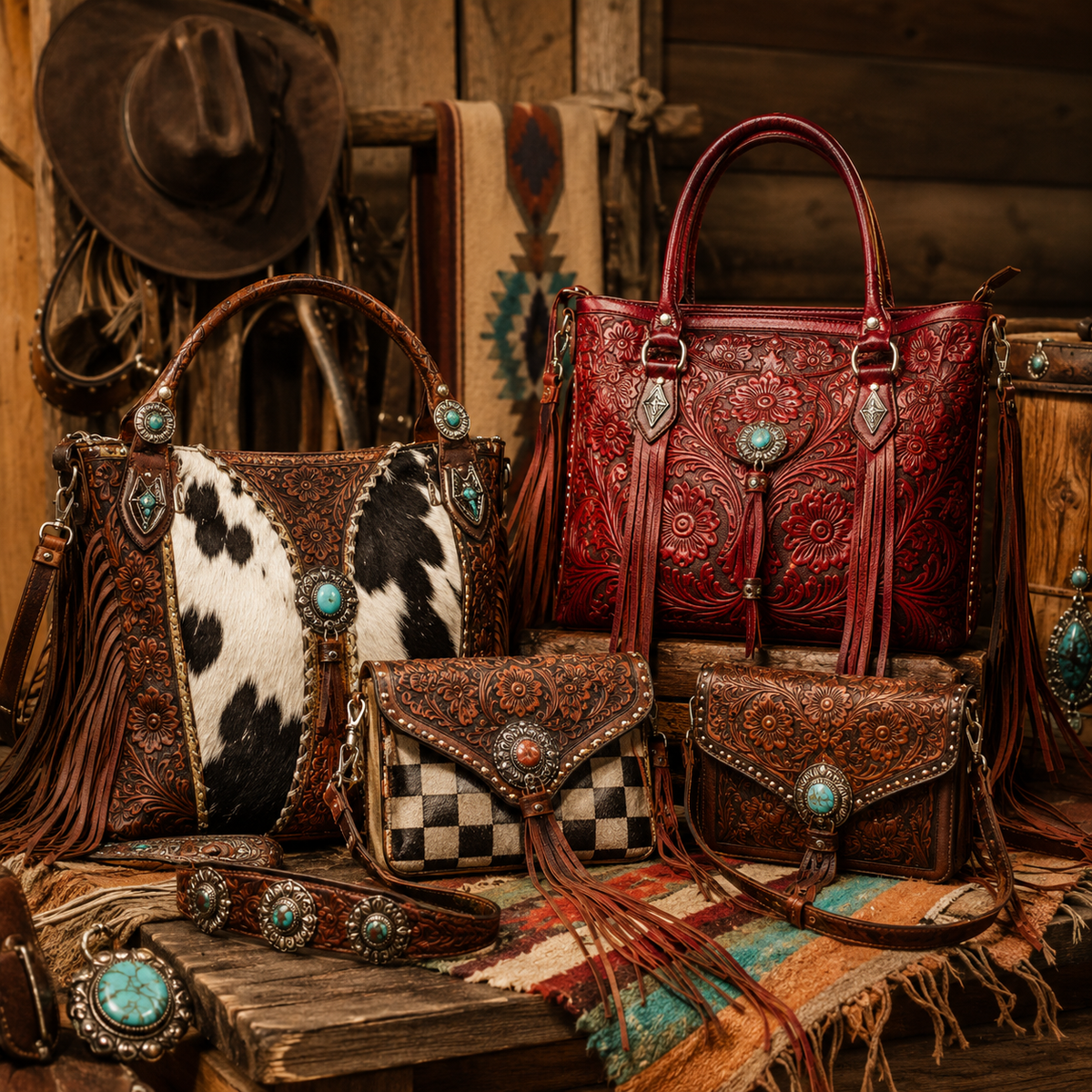 Leather, Cowhide & a Little Trouble