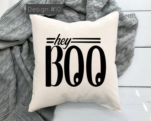 Hey BOO! 18x18 Pillow cover