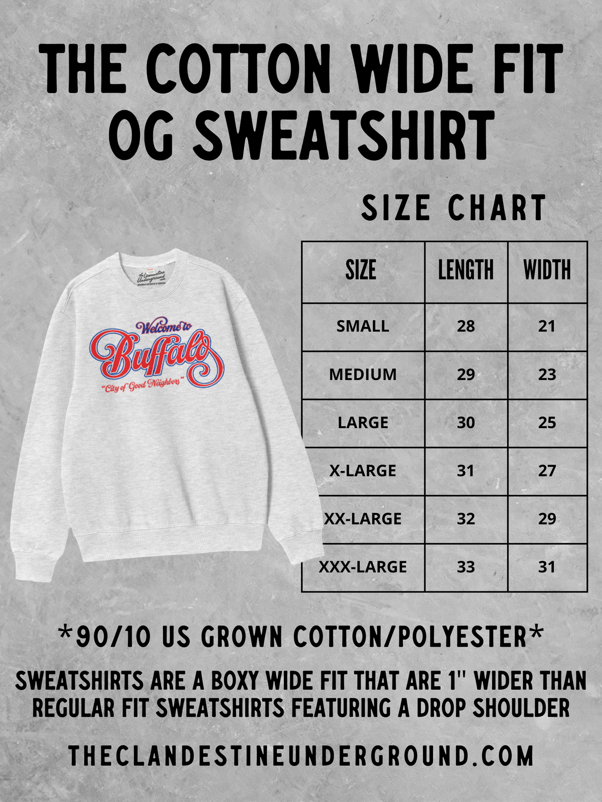Underground Original Design: Cin Cin Cupid, Valentine's Boxy Cotton Sweatshirt