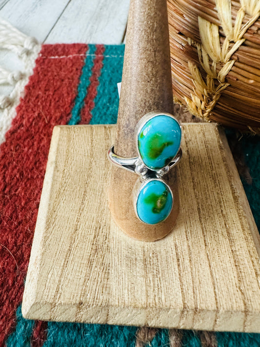 Handcrafted Sonoran Mountain Turquoise & Sterling Silver Ring