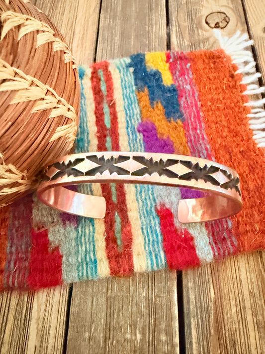Handcrafted Copper Cuff Bracelet Jake Tahe