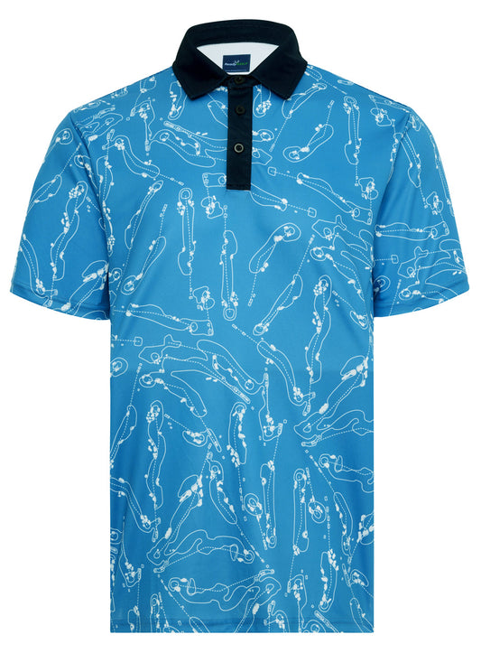 Blueprint Mens Golf Polo Shirt by ReadyGOLF