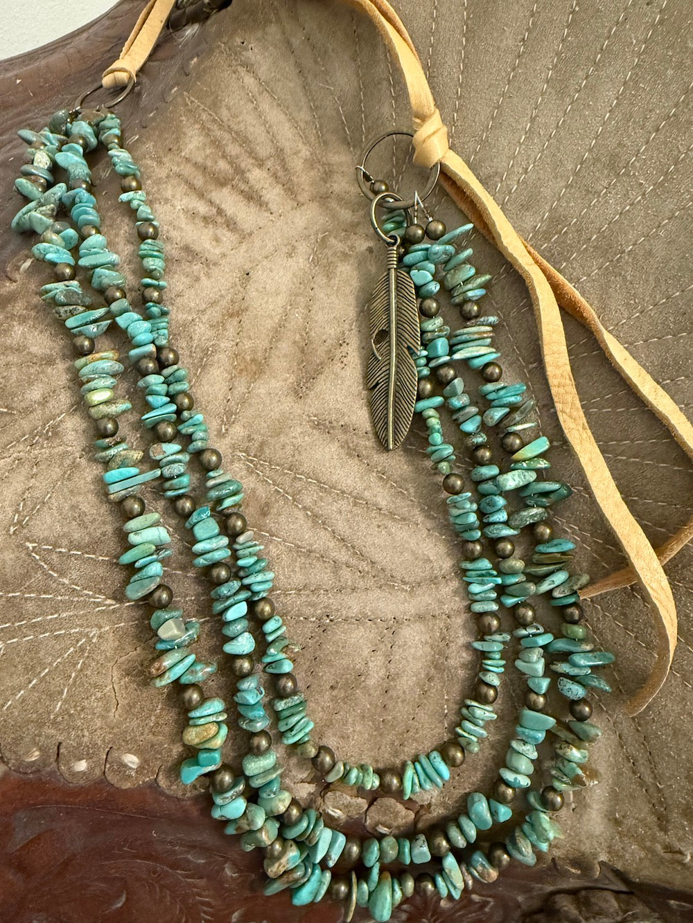 Wild Spirit Natural Turquoise Necklace