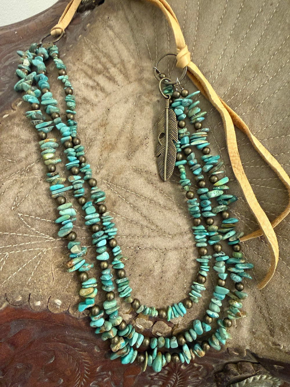 Wild Spirit Natural Turquoise Necklace