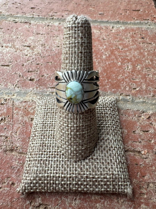 Handcrafted Sonoran Mountain Turquoise & Sterling Silver Ring
