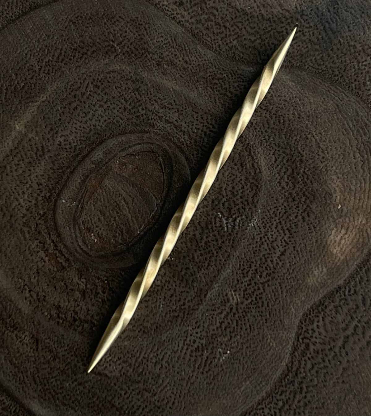 Cowboy Toothpick - Handmade Hat Pin