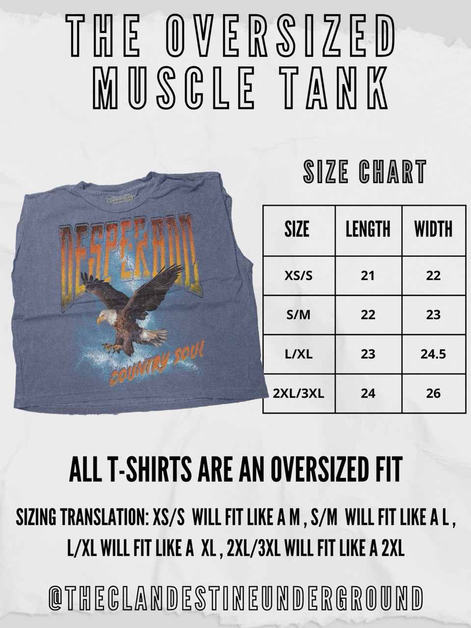 Underground Original Design: Always in a Lake Daze Muscle Tank